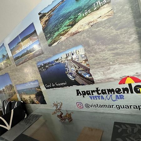 גוארפארי Apartamento Vista Mar 209 - 2 Quartos - Praia Do Morro - Predio Frente Mar - Varanda Com Vista Mar - Elevador - Atravessou A Avenida, Ja Esta Na Praia - Com Garagem - Internet מראה חיצוני תמונה
