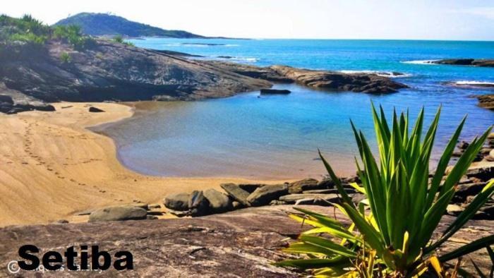 גוארפארי Apartamento Vista Mar 209 - 2 Quartos - Praia Do Morro - Predio Frente Mar - Varanda Com Vista Mar - Elevador - Atravessou A Avenida, Ja Esta Na Praia - Com Garagem - Internet מראה חיצוני תמונה