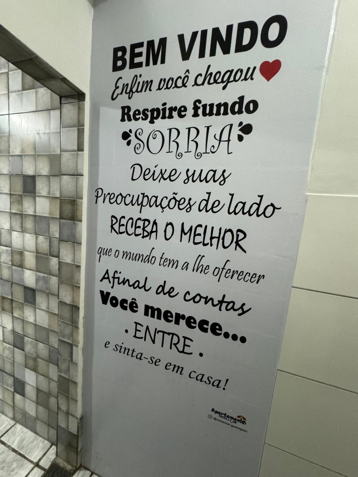 גוארפארי Apartamento Vista Mar 209 - 2 Quartos - Praia Do Morro - Predio Frente Mar - Varanda Com Vista Mar - Elevador - Atravessou A Avenida, Ja Esta Na Praia - Com Garagem - Internet מראה חיצוני תמונה