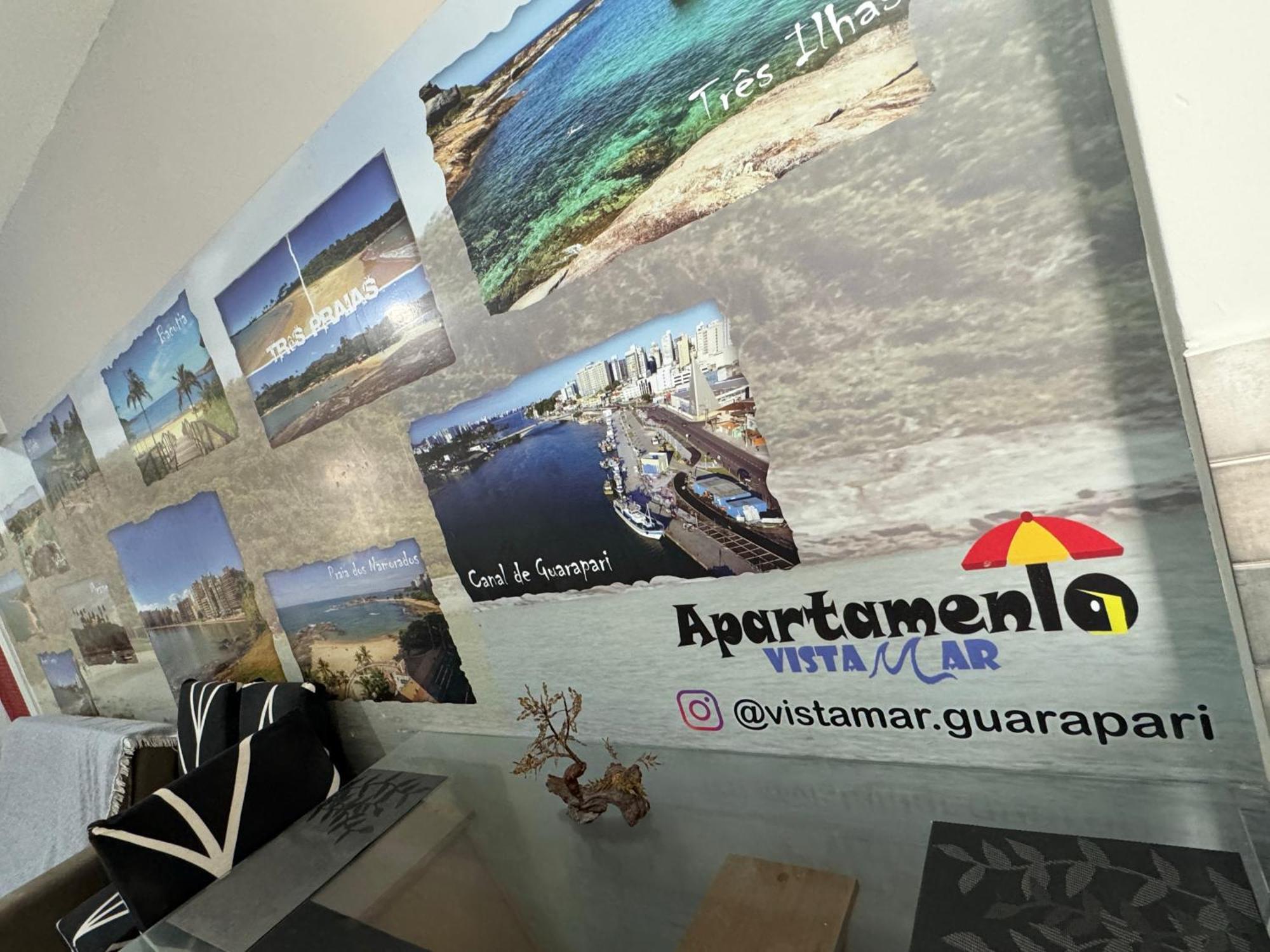 גוארפארי Apartamento Vista Mar 209 - 2 Quartos - Praia Do Morro - Predio Frente Mar - Varanda Com Vista Mar - Elevador - Atravessou A Avenida, Ja Esta Na Praia - Com Garagem - Internet מראה חיצוני תמונה