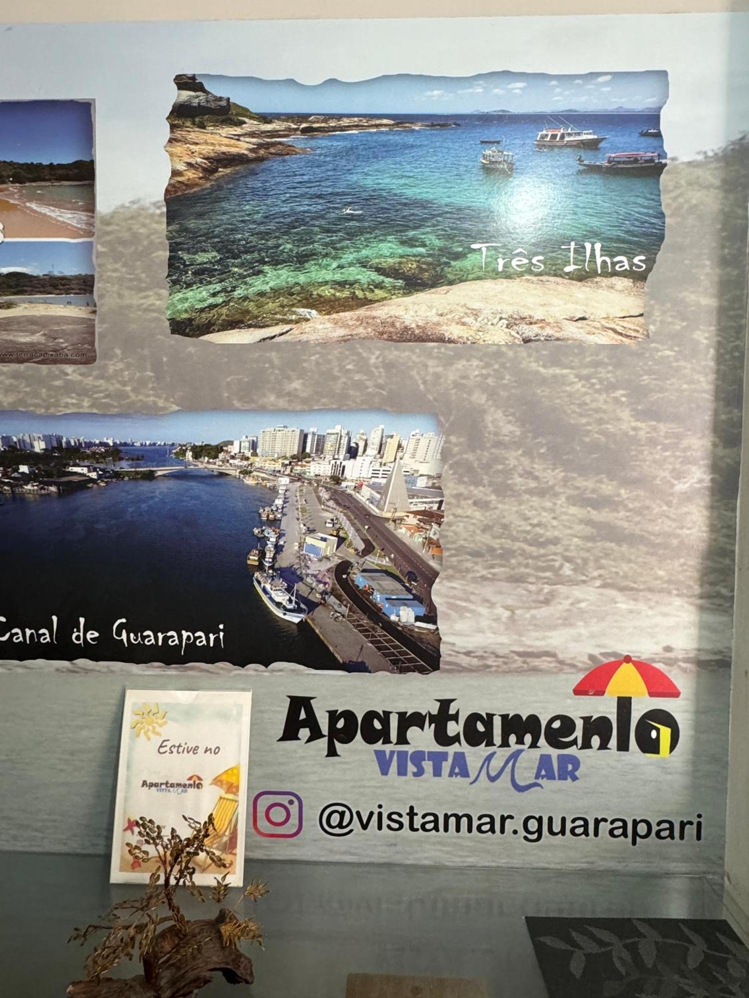 גוארפארי Apartamento Vista Mar 209 - 2 Quartos - Praia Do Morro - Predio Frente Mar - Varanda Com Vista Mar - Elevador - Atravessou A Avenida, Ja Esta Na Praia - Com Garagem - Internet מראה חיצוני תמונה